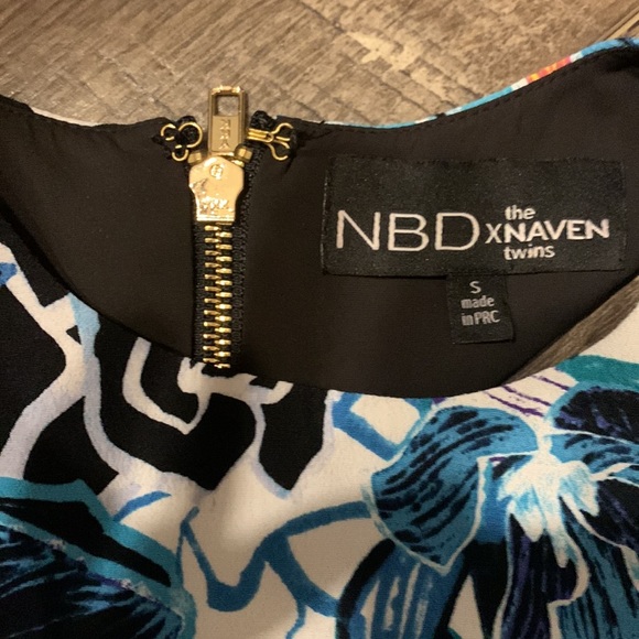 Floral Revolve NBD the Naven Twins cut out dress Small - Picture 6 of 9